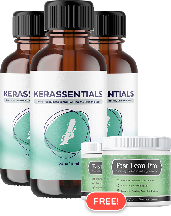 Kerassentials 3 bottles — 90-day supply